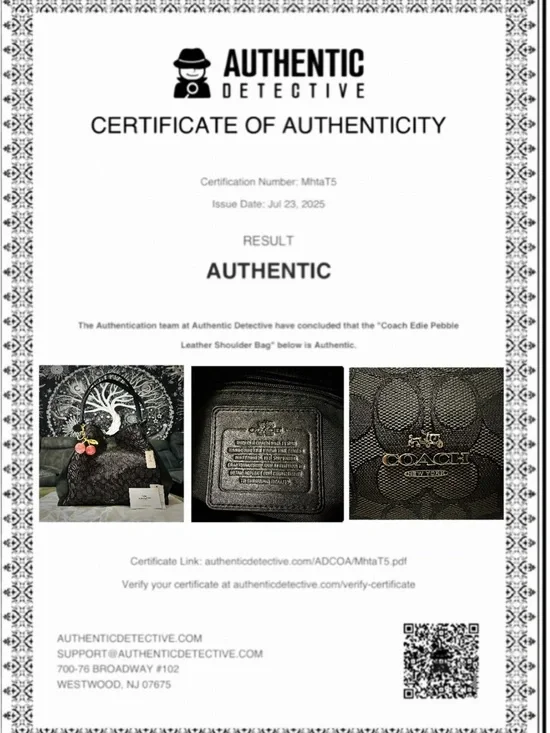 Vintage style Coach soho Shoulder Bag Black and Charcoal Signature Hobo Bag - Picture 9 of 17